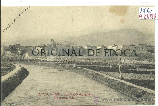 Postkarten: (PS-23788)POSTAL DE TORTOSA(ROQUETAS)-VISTA PANOMARICA