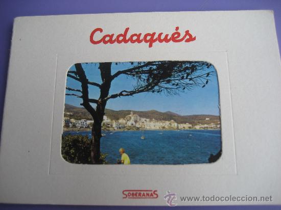 Postales: Cadaques.Ed. Soberanas. 10 postales en album.