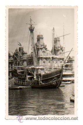 Postales: BARCELONA. LA CARABELA DE COL&Oacute;N. - Foto 1