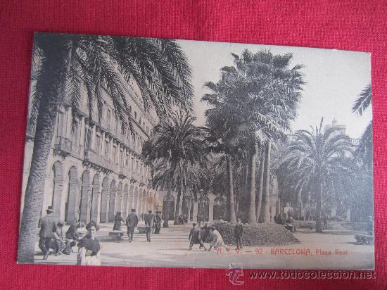 Postales: BARCELONA - PLAZA REAL - Foto 1