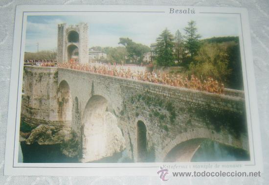 Postales: cuatro postales de besalu  gerona - Foto 2