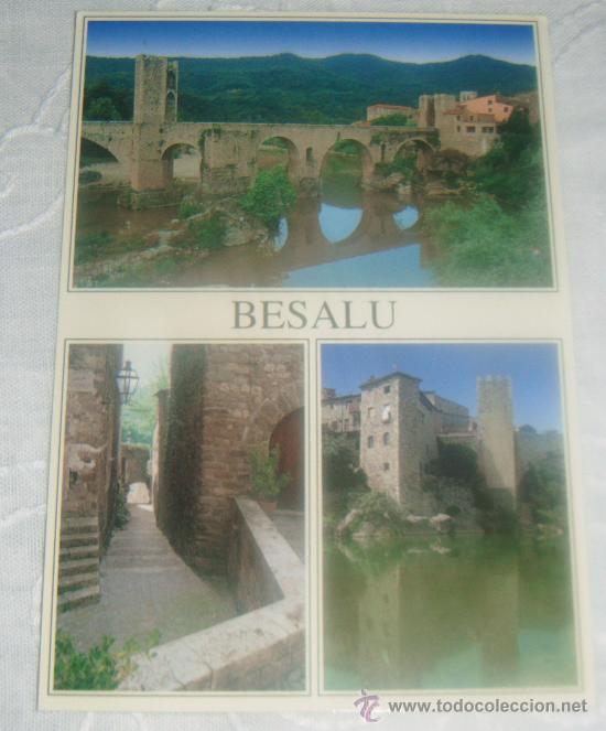 Postales: cuatro postales de besalu  gerona - Foto 4