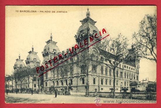 Postales: BARCELONA, PALACIO DE JUSTICIA,     P63243 - Foto 1