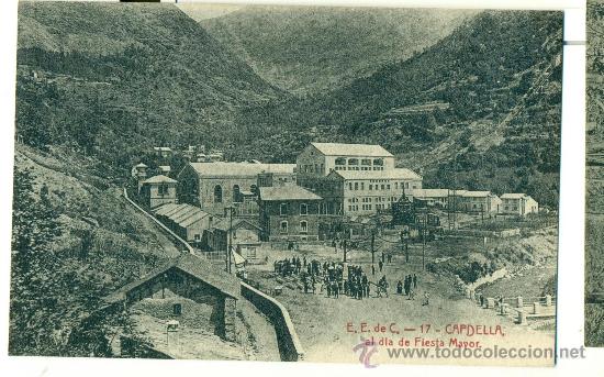 Postales: CAPDELLA. EL DIA DE LA FIESTA MAYOR. - Foto 1
