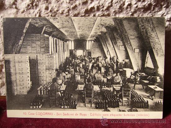 Postales: Sant Sadurni DAnoia - Casa Codorniu - Edificio para etiquetar botellas (interior) - Foto 1