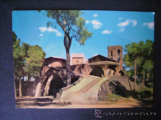 Postales: POSTAL DE SANTA COLOMA DE CERVELLO,BARCELONA.CRIPTA DE LA COLONIA GUELL.ESCALINATA EXTERIOR,DALI.