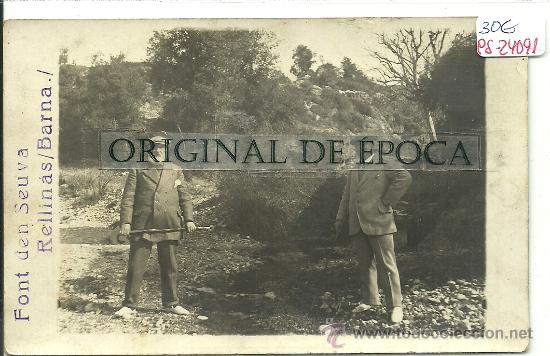 Postkarten: (PS-24091)POSTAL FOTOGRAFICA DE RELLINAS-FONT DEN SEUVA A&Ntilde;O 1913