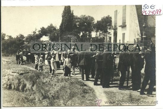 Postkarten: (PS-24089)POSTAL FOTOGRAFICA DE RELLINAS???-PROCESION DE VIA CRUCIS
