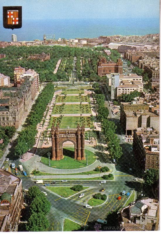 Postales: BARCELONA - ARCO DEL TRIUNFO - Foto 1