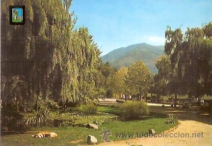 Cartoline: POSTAL A COLOR N&ordm; 2 SAN BERNAT MONTSENY JARDINES HOTEL TURO DE L'HOME