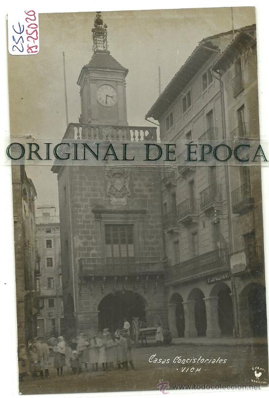 Postkarten: (PS-25020)POSTAL FOTOGRAFICA DE VICH-CASAS CONSISTORIALES