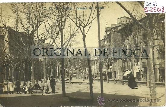 Postcards: (PS-25018)POSTAL FOTOGRAFICA DE VICH-RAMBLA DEL PASEO