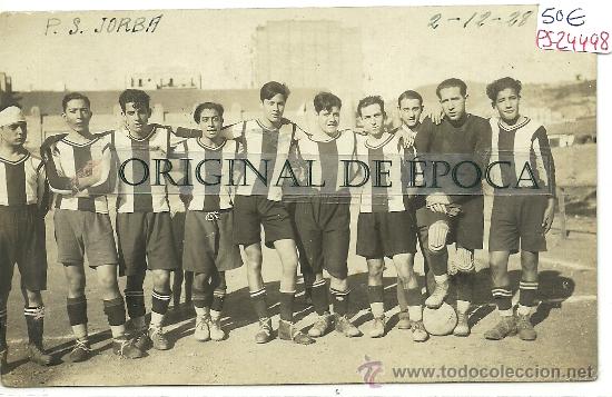 Postkarten: (PS-24498)POSTAL FOTOGRAFICA DE JORBA-EQUIPO FOOT BALL