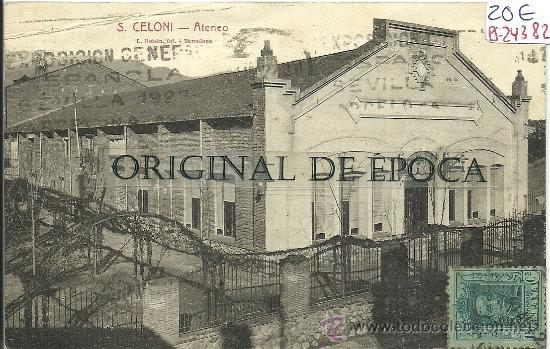 Postkarten: (PS-24382)POSTAL DE SAN CELONI-ATENEO