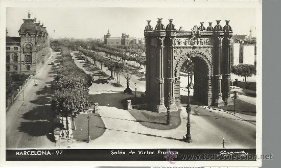 Postales: BARCELONA SALON DE VICTOR PRADERA - Foto 1