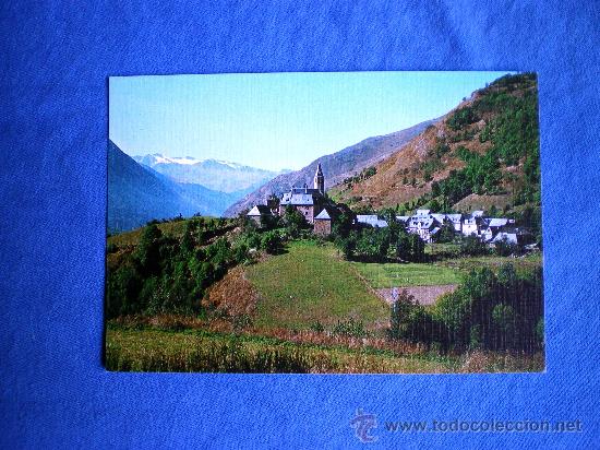 Postcards: POSTAL VALL D'ARAN UNYA AL FONDO MACIZO MALDITO NO CIRCULADA