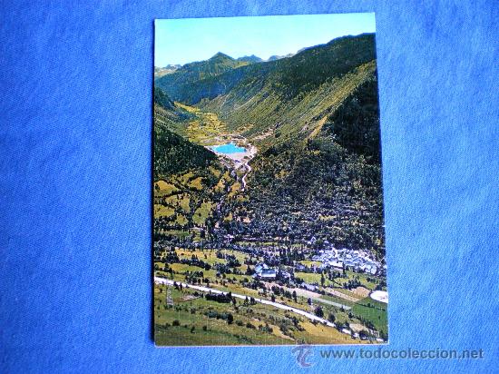 Postales: POSTAL VALL D'ARAN CAT ARAN TREDOS-PRESA DE AIGUA-MOCH AL FONDO COLOMES NO CIRCULADA