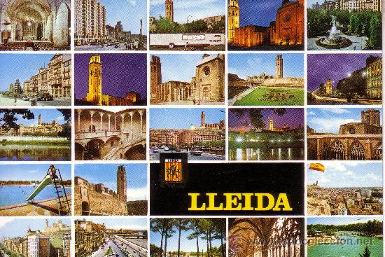 Postales: LLEIDA - DIVERSOS ASPECTOS - Foto 1