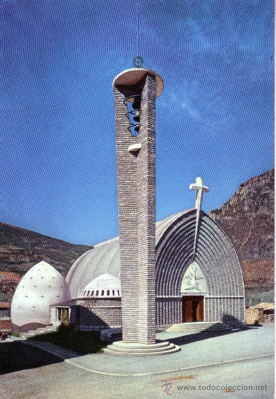 Postales: PIRINEOS DE LERIDA - PONT DE SUERT - IGLESIA PARROQUIAL