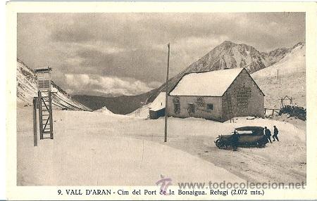 Postales: 5602 - VALL D'ARAN -  LLERIDA - CIM DEL PORT DE LA BONAIGUA - SILVI GORD&Oacute; -  SIN CIRCULAR