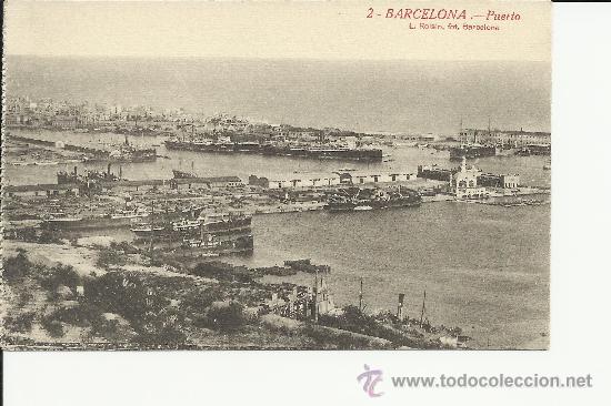 Postales: BARCELONA PUERTO SIN CIRCULAR - Foto 1