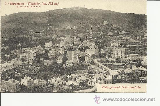 Postales: BARCELONA TIBIDABO SIN CIRCULAR - Foto 1