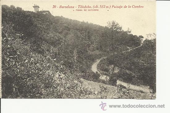 Postales: BARCELONA TIBIDABO SIN CIRCULAR - Foto 1