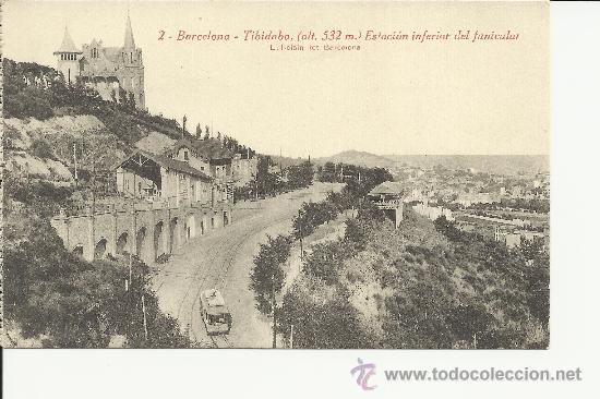 Postales: BARCELONA TIBIDABO SIN CIRCULAR - Foto 1