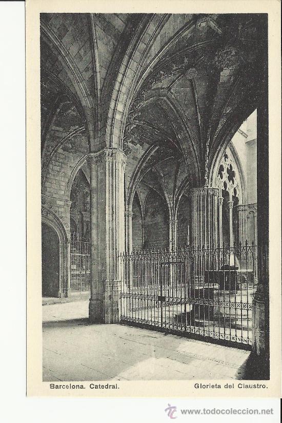 Postales: BARCELONA CATEDRAL SIN CIRCULAR - Foto 1
