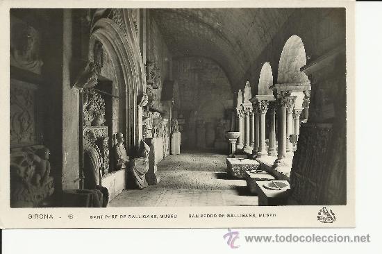 Postales: GERONA MUSEO SAN PEDRO GALLIGANS SIN CIRCULAR - Foto 1