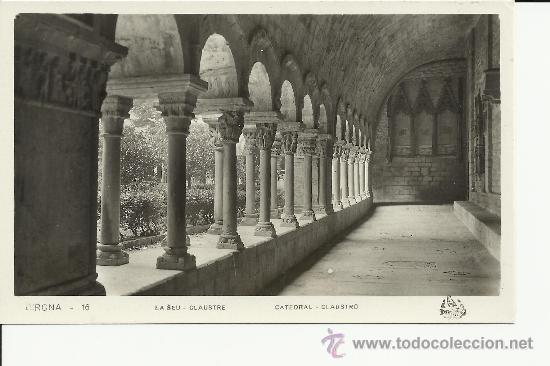 Postales: GERONA CLAUSTRO CATEDRAL SIN CIRCULAR - Foto 1