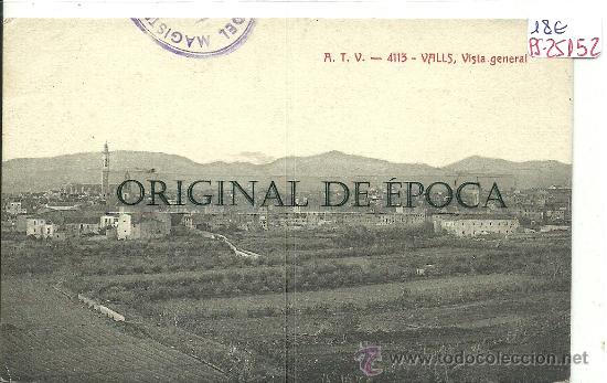 Postkarten: (PS-25152)POSTAL DE VALLS-VISTA GENERAL