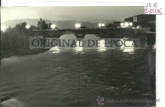 Postales: (PS-25206)POSTAL DE BALAGUER-VISTA NOCTURNA RIO SEGRE