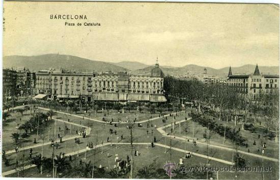 Postales: POSTAL BARCELONA PLAZA DE CATALU&Ntilde;A - Foto 1