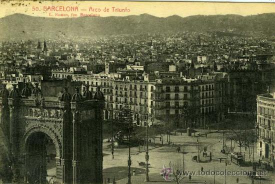 Postales: POSTAL BARCELONA ARCO DEL TRIUNFO - Foto 1