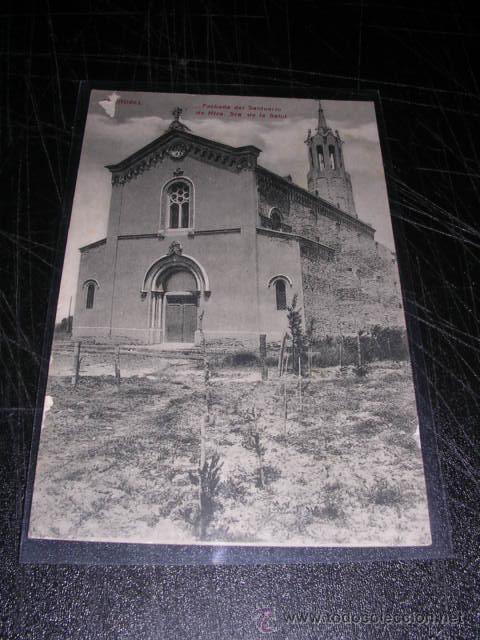 Postais: SABADELL ,FACHADA DEL SANTUARIO NTRA. SRA, DE LA SALUT,.J. OBRADORS SABADELL, 14X9 CM.