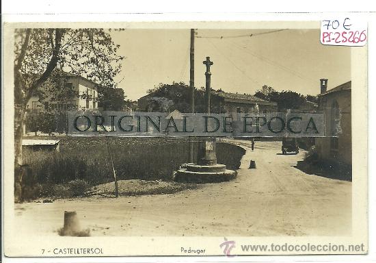 Postkarten: (PS-25260)POSTAL FOTOGRAFICA DE CASTELLTERSOL-PEDRUGAR