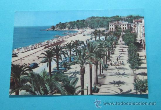 Postales: COSTA BRAVA. LLORET DE MAR. PASEO DEL MAR - Foto 1