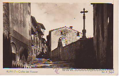 Postales: POSTAL RUPIT CARRER FOSSAR - Foto 1