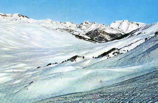 Postales: PIRINEO DE LERIDA N&ordm; 5240 ESTACI&Oacute;N DE ESQU&Iacute; LA VAQUEIRA GARCIA GARRABELLA ESCRITA CRCULADA SELLO