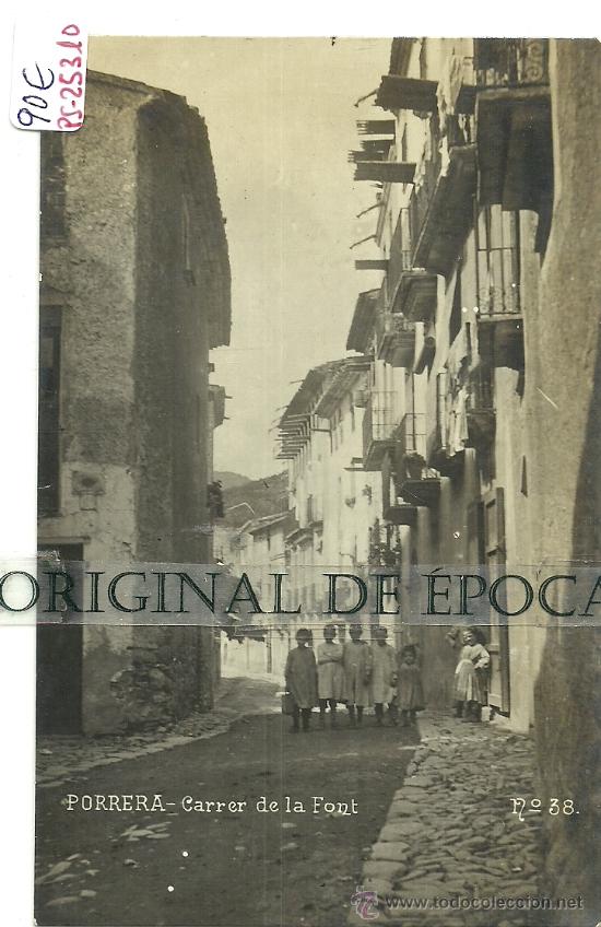Postcards: (PS-25310)POSTAL FOTOGRAFICA DE PORRERA-CARRER DE LA FONT