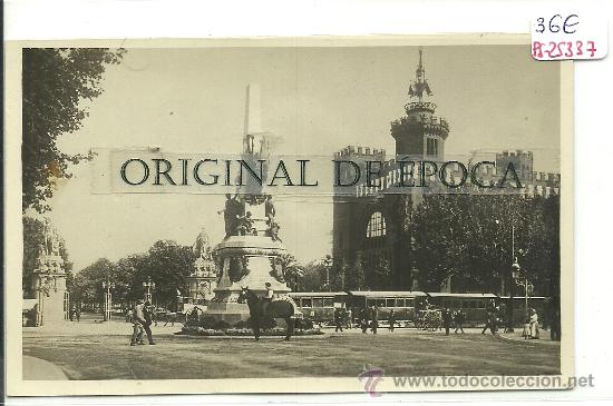 Postcards: (PS-25337)POSTAL FOTOGRAFICA DE BARCELONA-MONUMENTO A RIUS Y TAULET