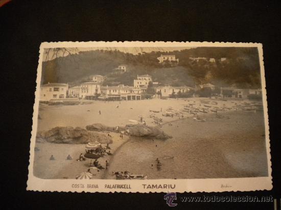 Postales: Postal de la costa brava Palafrucell Tamariu