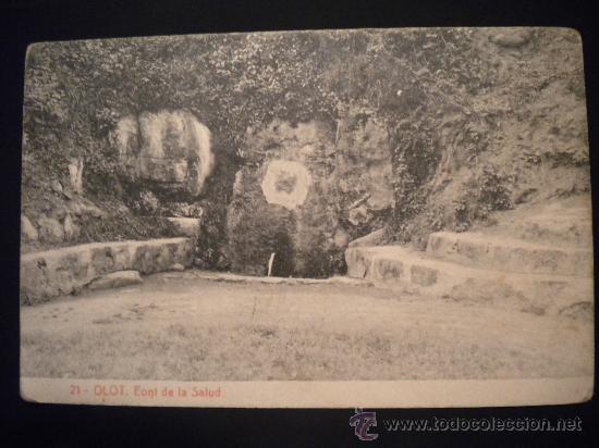 Postales: Postal de olot font de la salut. - Foto 1