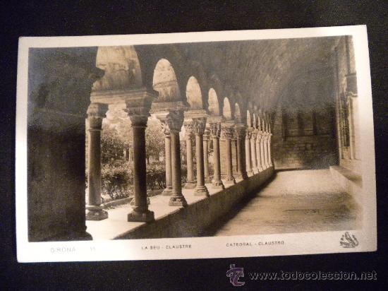 Postales: Postal de girona la seu claustre.16 - Foto 1