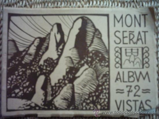 Postales: MONTSERRAT. ALBUM 72 VISTAS. HUECOGRABADO RIEUSSET. 17 X 13 Cm.