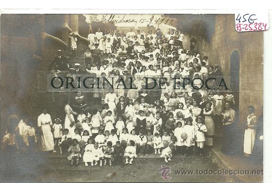 Postcards: (PS-25384)POSTAL FOTOGRAFICA DE VALLVIDRERA-FIESTAS POPULARES DEL 15-8-1911