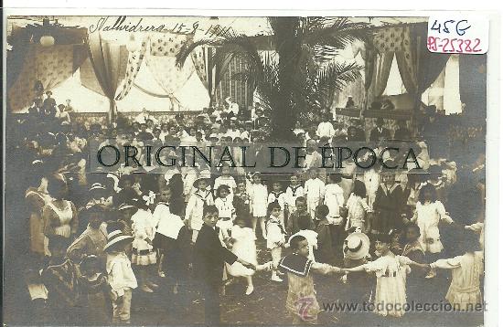 Postcards: (PS-25382)POSTAL FOTOGRAFICA DE VALLVIDRERA-FIESTAS POPULARES DEL 15-8-1911