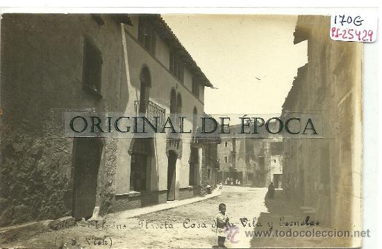 Postcards: (PS-25429)POSTAL FOTOGRAFICA DE ALPENS-PLASETA CASA DE LA VILA
