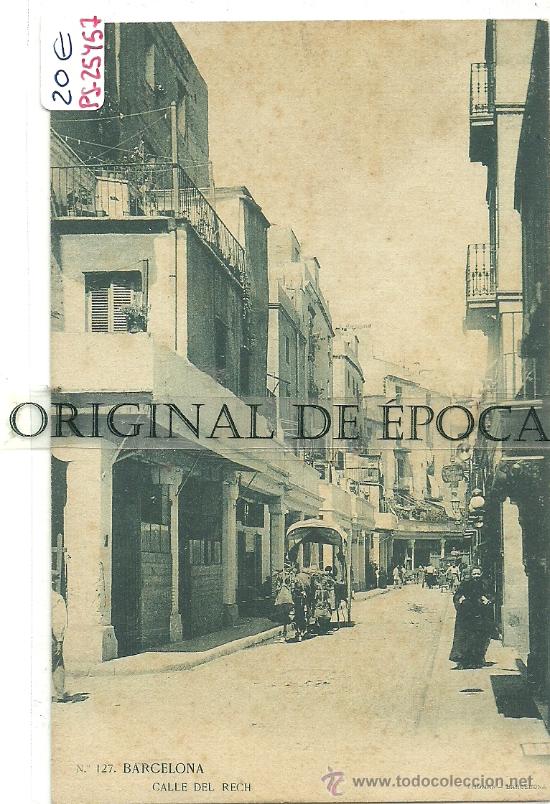 Postkarten: (PS-25457)POSTAL DE BARCELONA-CALLE DEL REICH